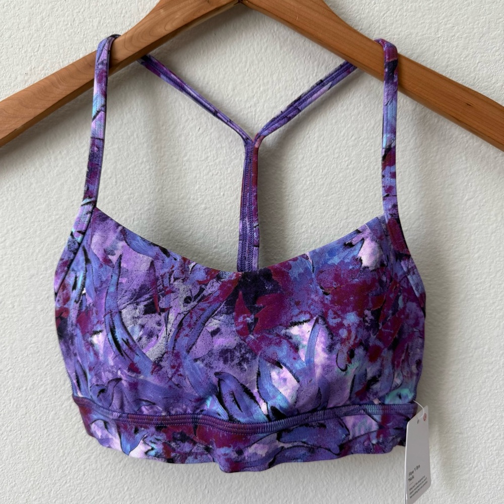 NWT Lululemon Flow Y Bra Nulu *Light Support, B/C Cups IDFL Size 8